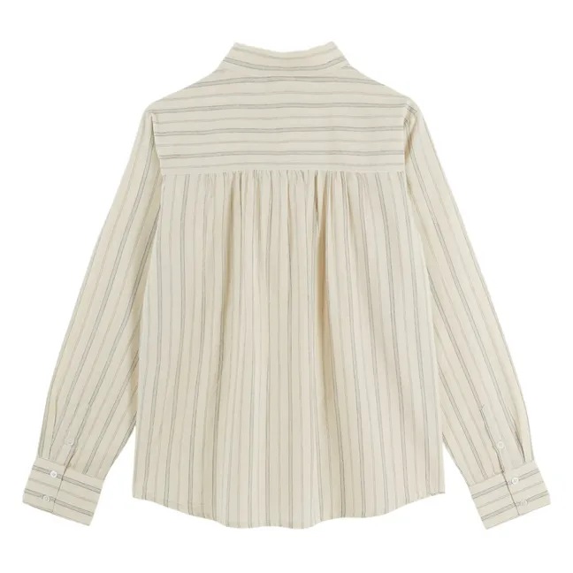 Chemise Rayures Evelyne Khadi | Crème