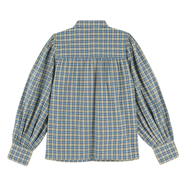 Blouse Emera Lavallière | Bleu