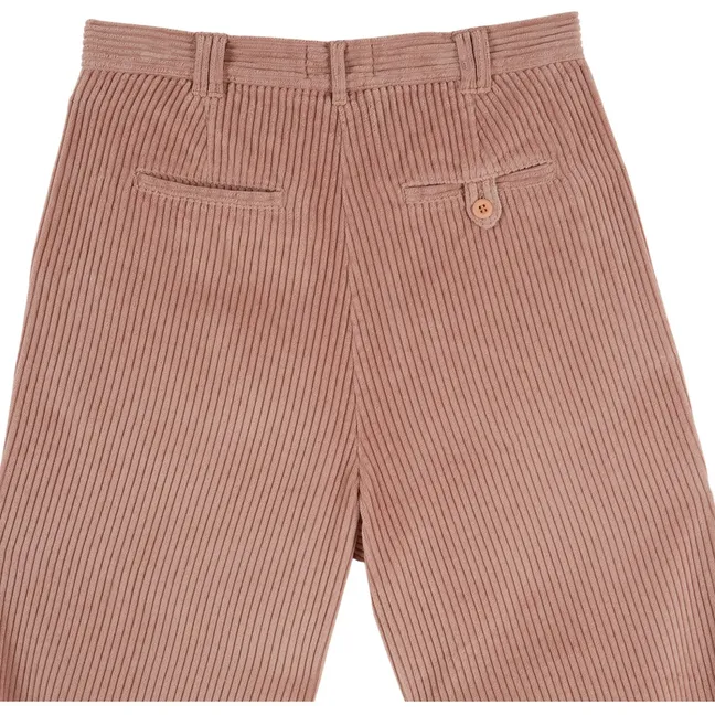 Pantalon Edgar Velours | Bois de rose