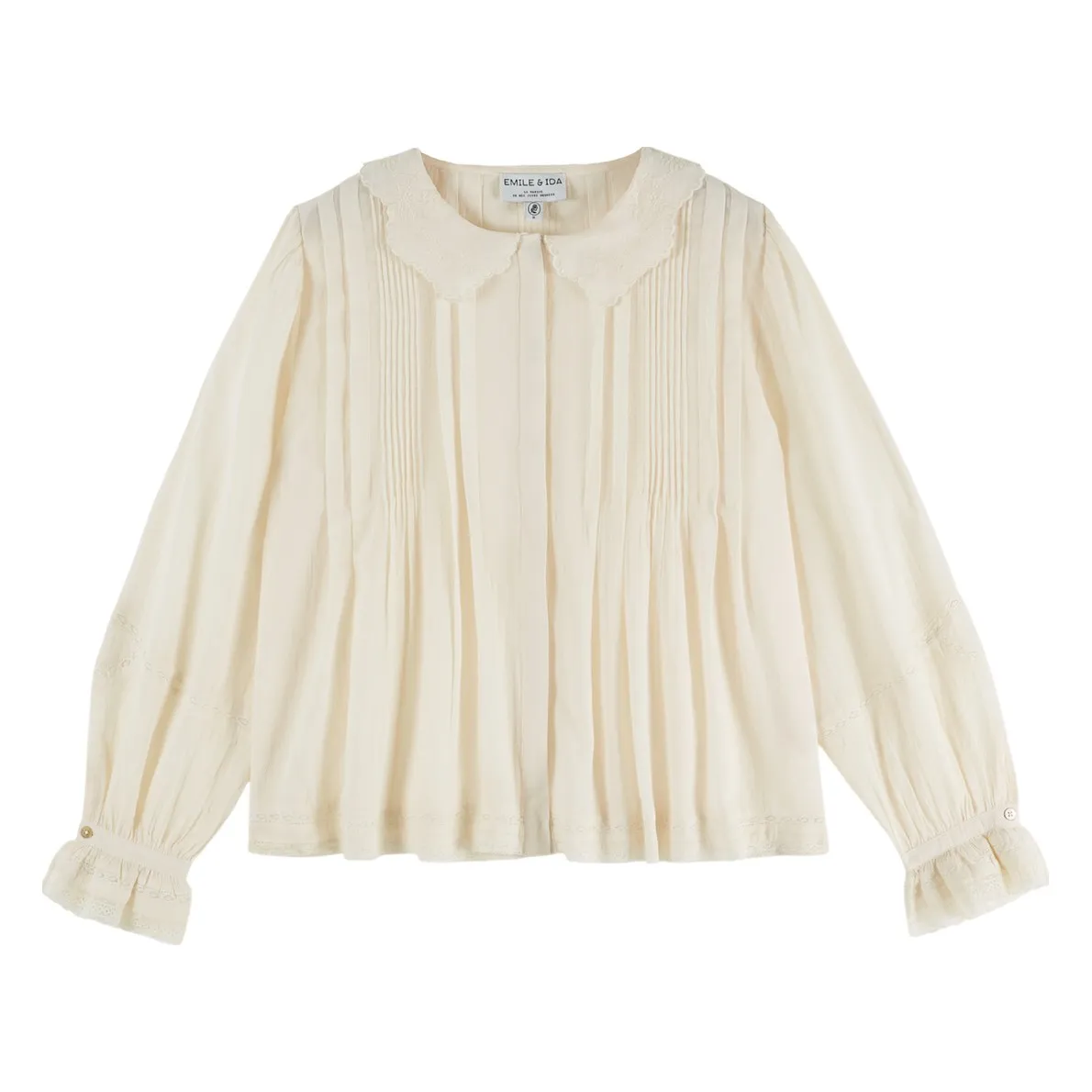 Blouse Vintage Elisabeth | Ecru- Image produit n°0