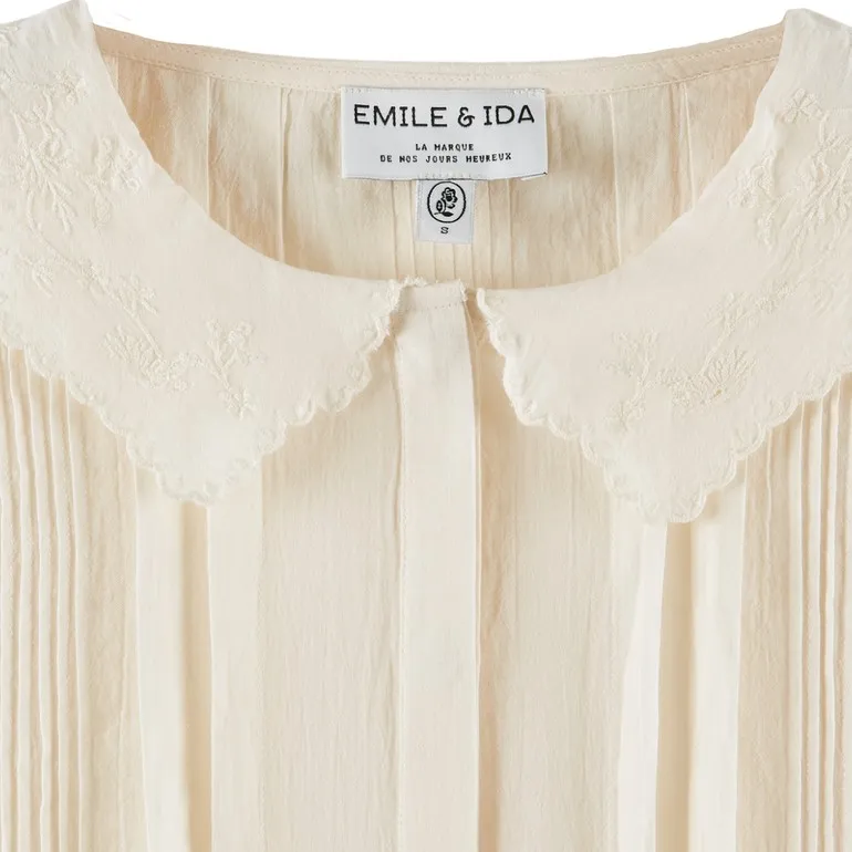 Blouse Vintage Elisabeth | Ecru- Image produit n°6