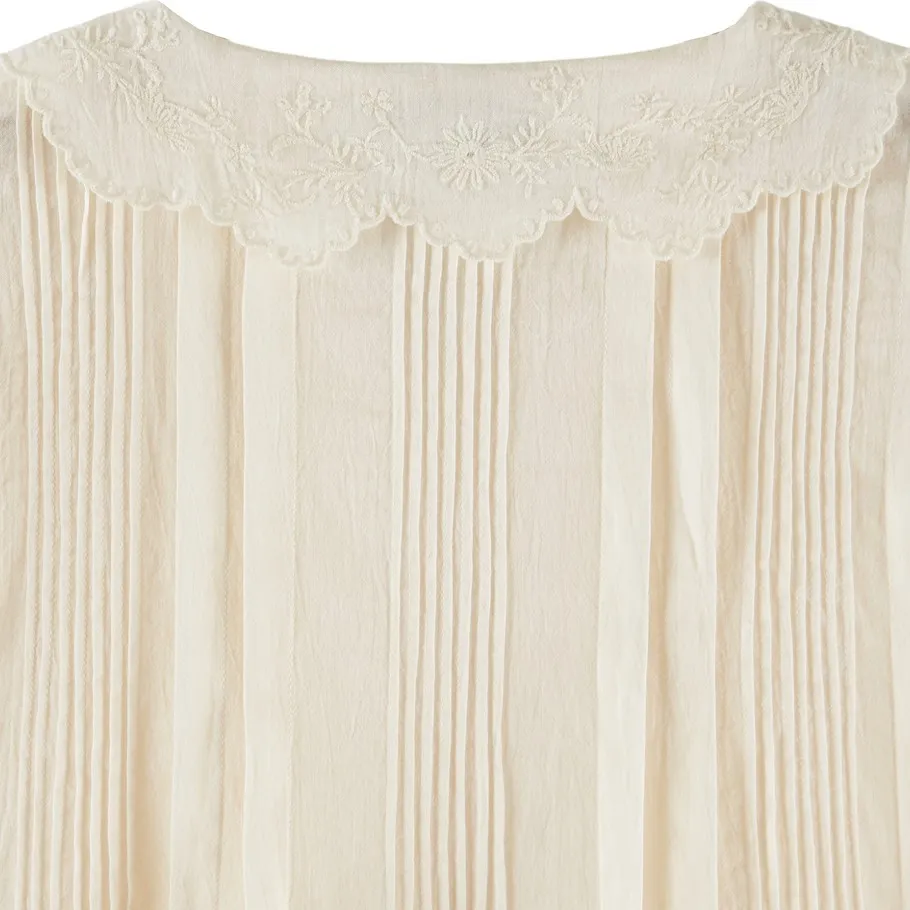 Blouse Vintage Elisabeth | Ecru- Image produit n°8