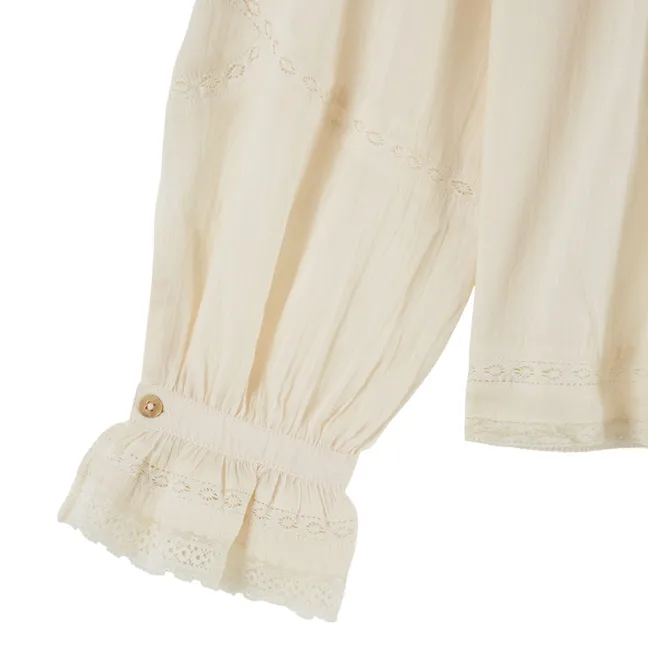 Blouse Vintage Elisabeth | Ecru