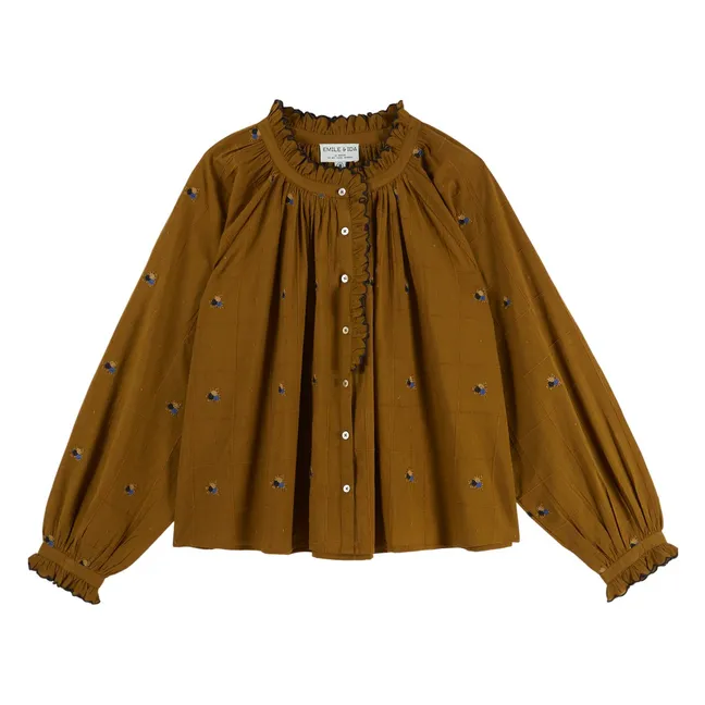 Blouse Vintage Elyana | Taupe