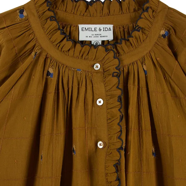 Blouse Vintage Elyana | Taupe