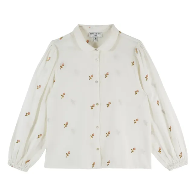 Chemise Ecalypso Broderies | Ecru