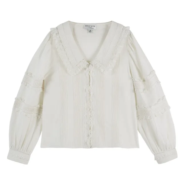 Blouse Vintage Ecume | Ecru