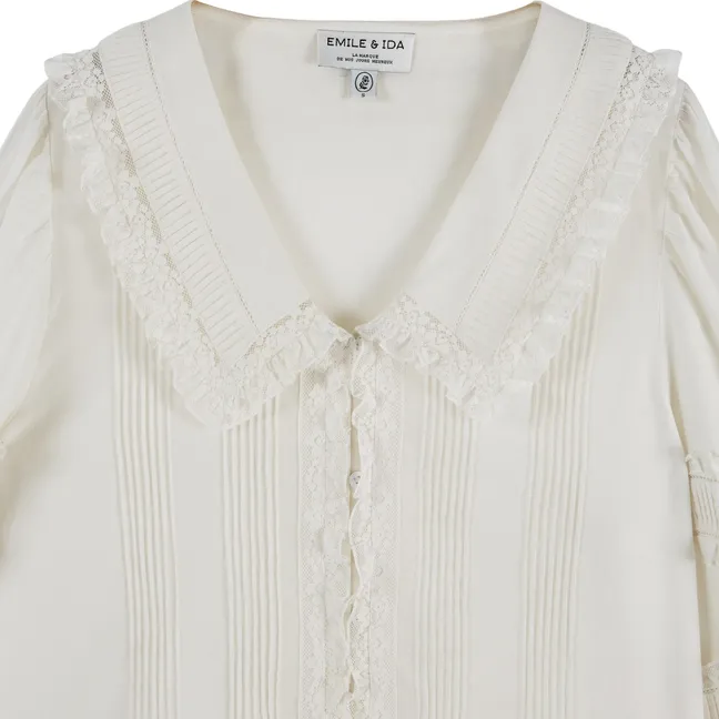 Blouse Vintage Ecume | Ecru