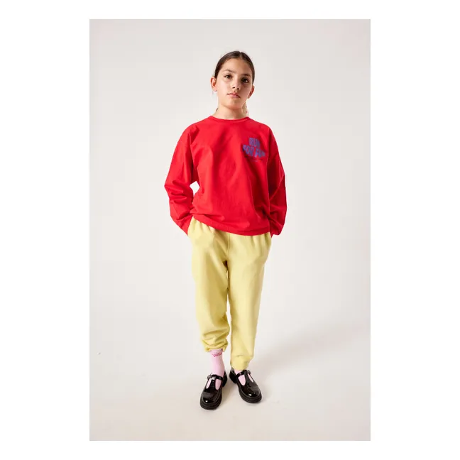 Fizvalley Run For Fun T-shirt | Red