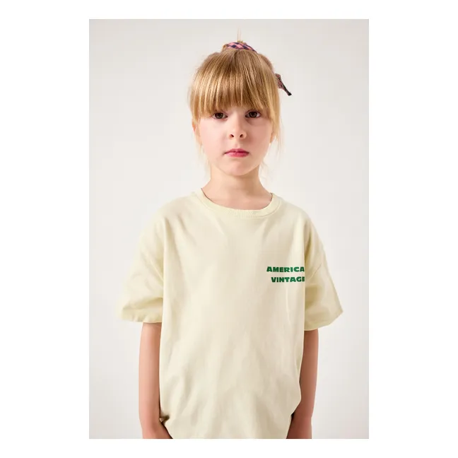T-shirt Fizvalley Born To Play | Ivoire