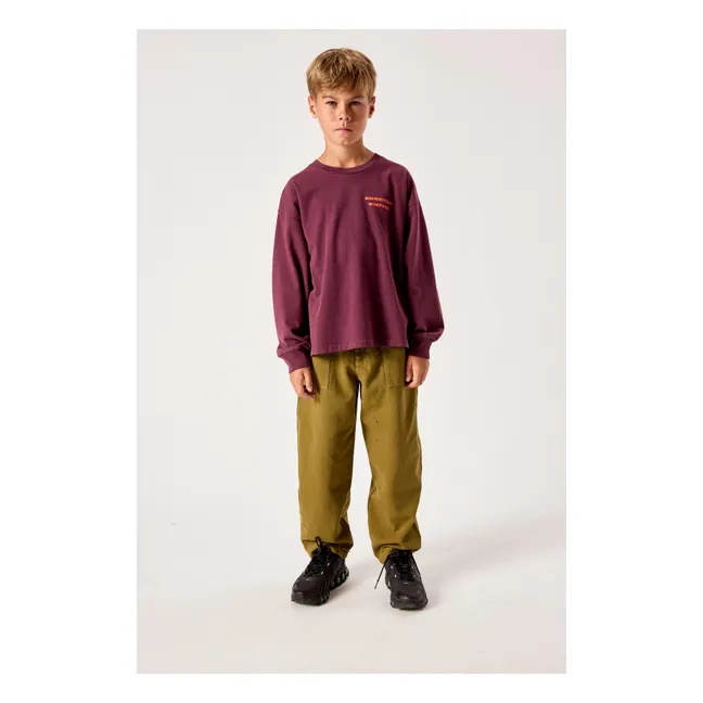 Fizvalley Cool Kids T-shirt  | Aubergine