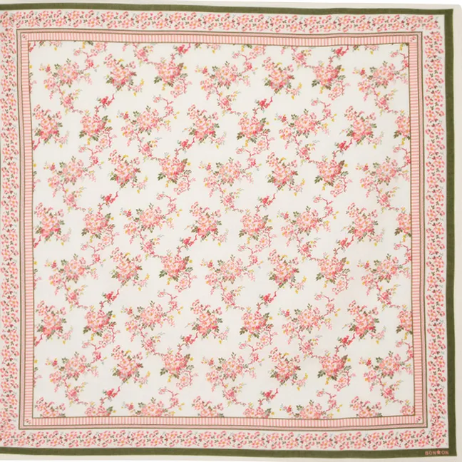 Foulard Foulsunday Fleuri | Ecru