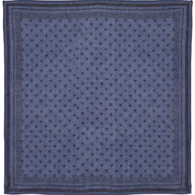 Foulard Foulove Laine | Bleu horizon