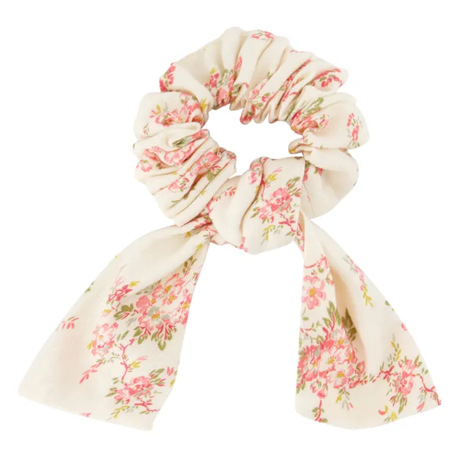 Chouchou Fleuri | Ecru