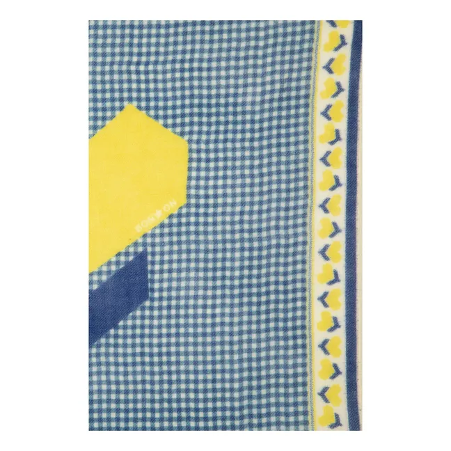 Vichy scarf | Blue