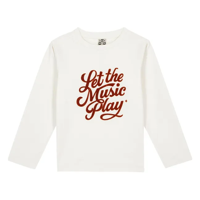 T-shirt Taxo Music Play | Ecru