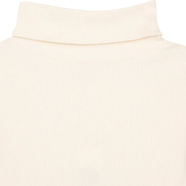 Col Roulé Maille Fine Titou | Ecru