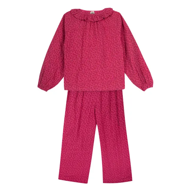 Pyjama Papita Fleuri | Framboise