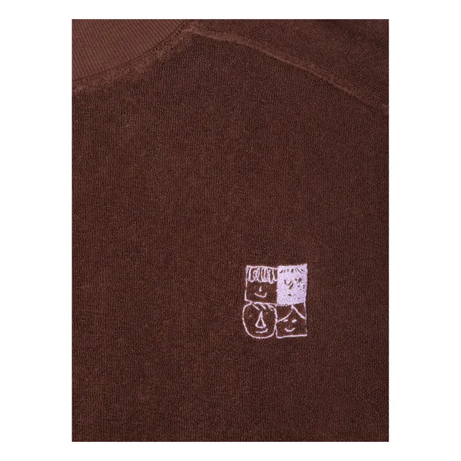 Sweat Mystery BC Coton Bio | Marron foncé