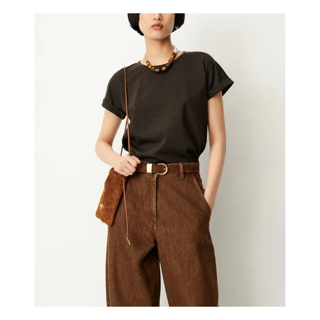 T-shirt Albano Coton Bio | Kaki