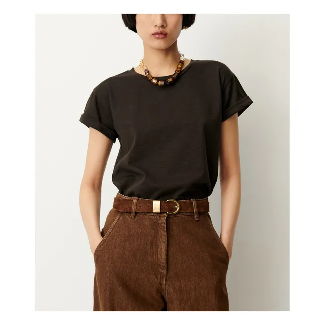 T-shirt Albano Coton Bio | Kaki
