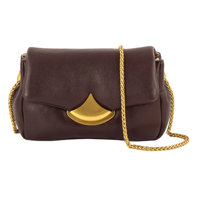 Sac Diviluz Puffy Cuir | Taupe