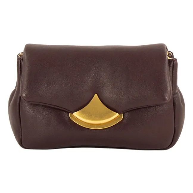 Sac Diviluz Puffy Cuir | Taupe