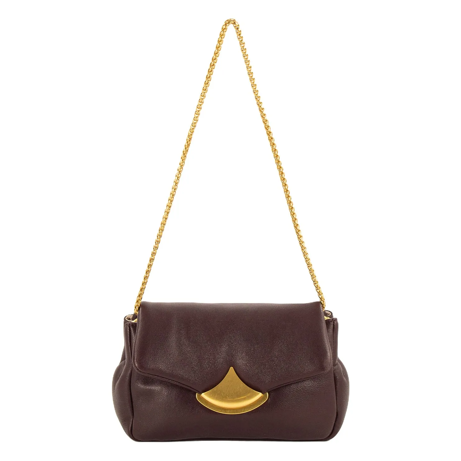 Sac Diviluz Puffy Cuir | Taupe- Image produit n°2