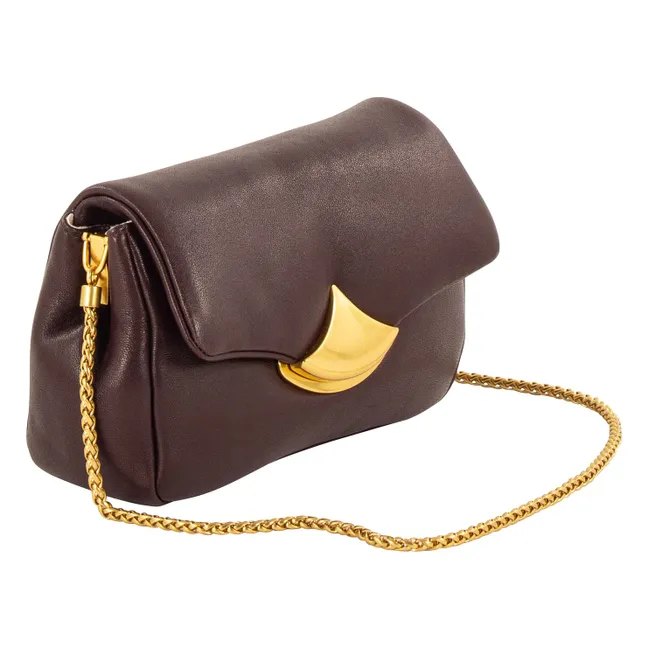 Sac Diviluz Puffy Cuir | Taupe