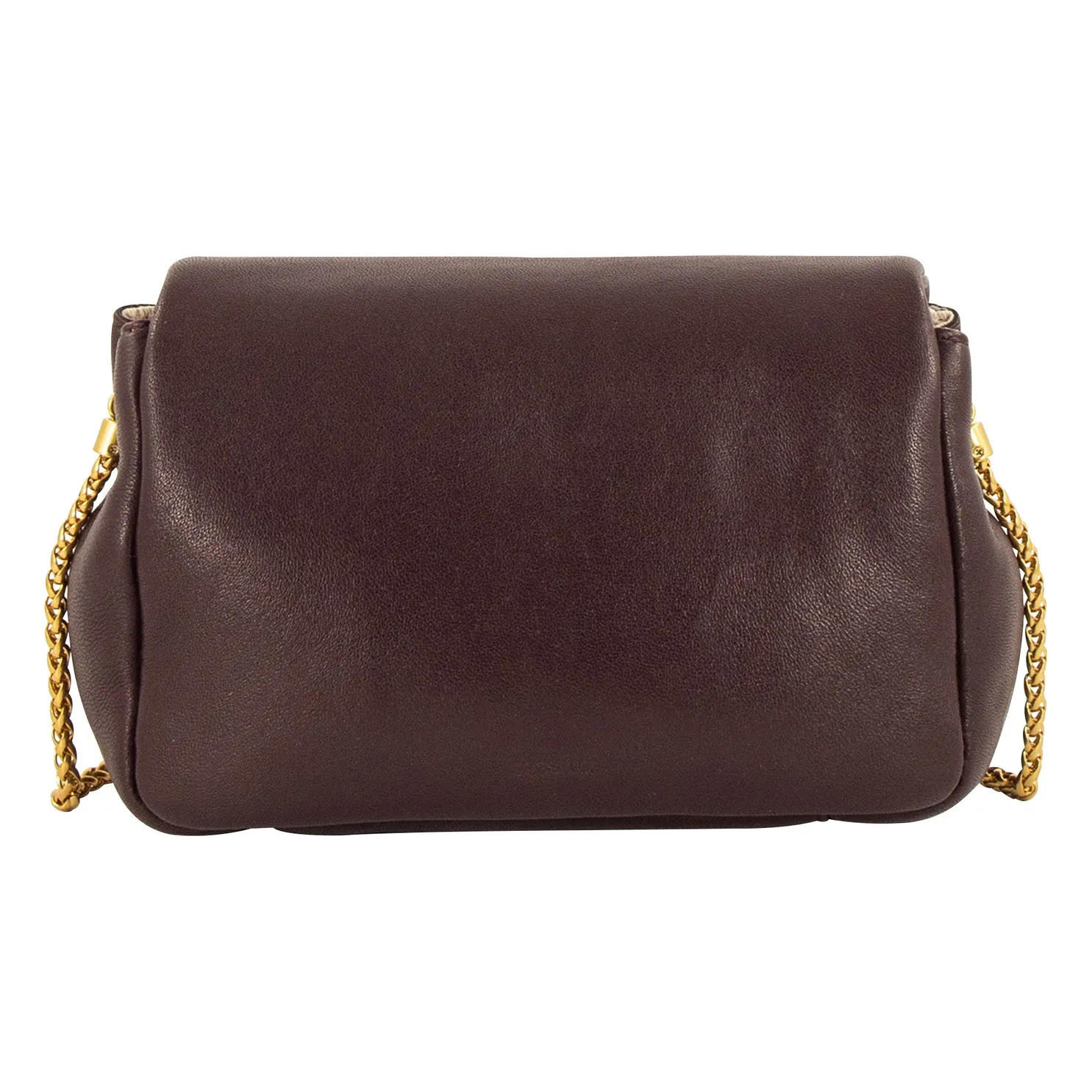Sac Diviluz Puffy Cuir | Taupe- Image produit n°3