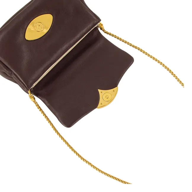 Sac Diviluz Puffy Cuir | Taupe