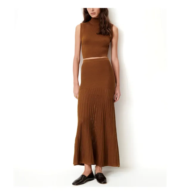 Top Auriss Coton Bio | Bronze