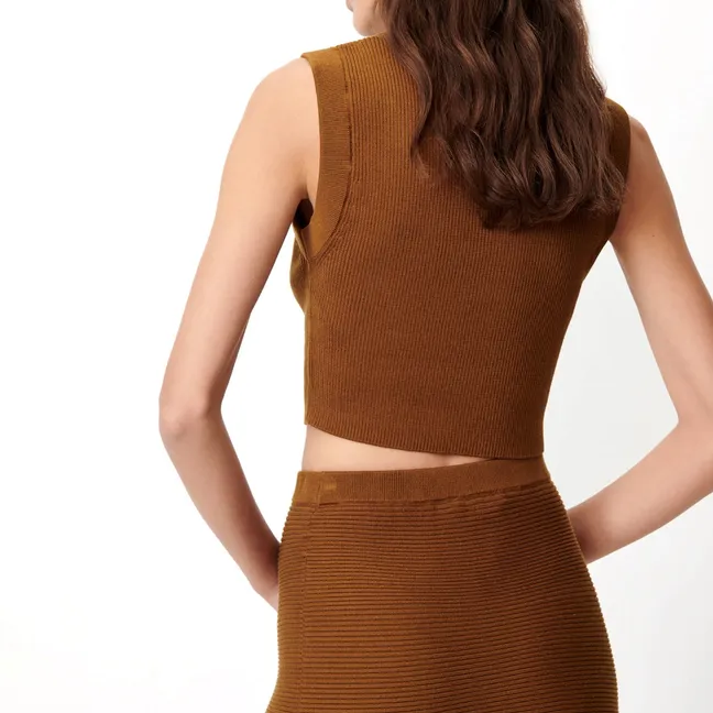 Top Auriss Coton Bio | Bronze