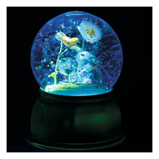 Rabbit Snow Globe Night Light