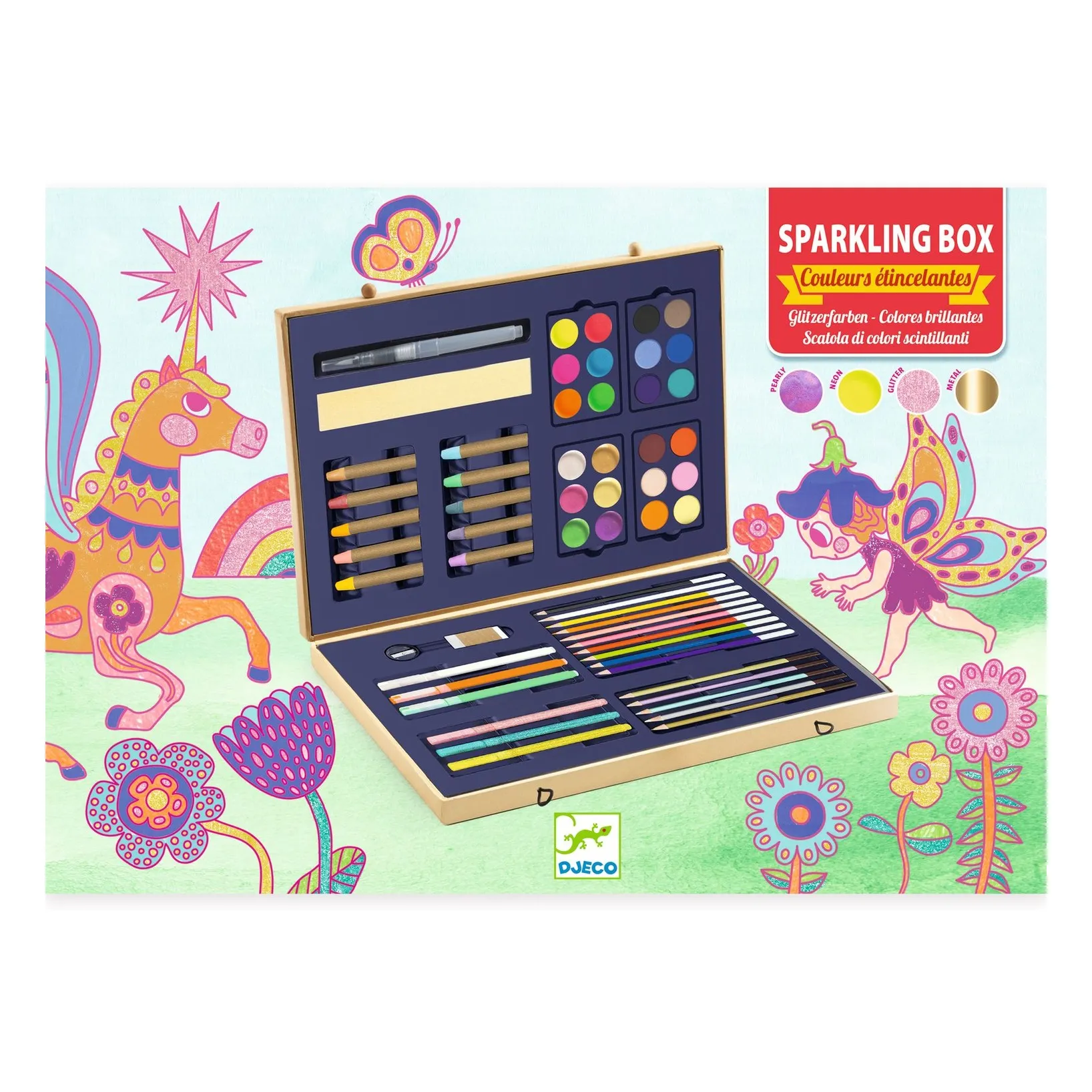 Malette beaux arts - Sparkling colors- Image produit n°2