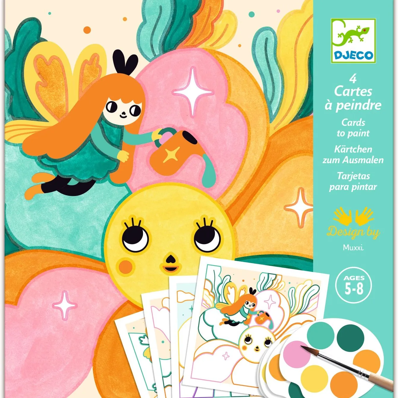 Cartes à peindre - Jardin Féérique- Image produit n°0