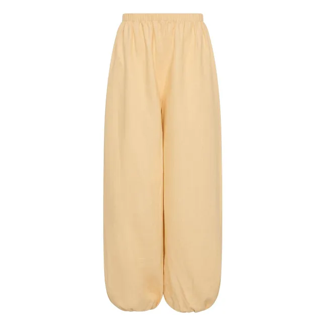 Pantalon Kortez Lin | Jaune