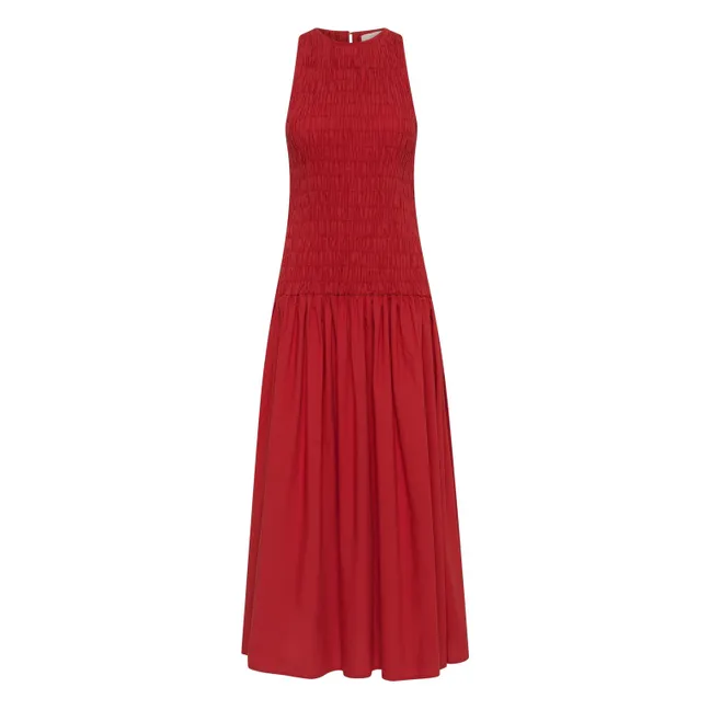 Robe Sanchia Coton | Rouge