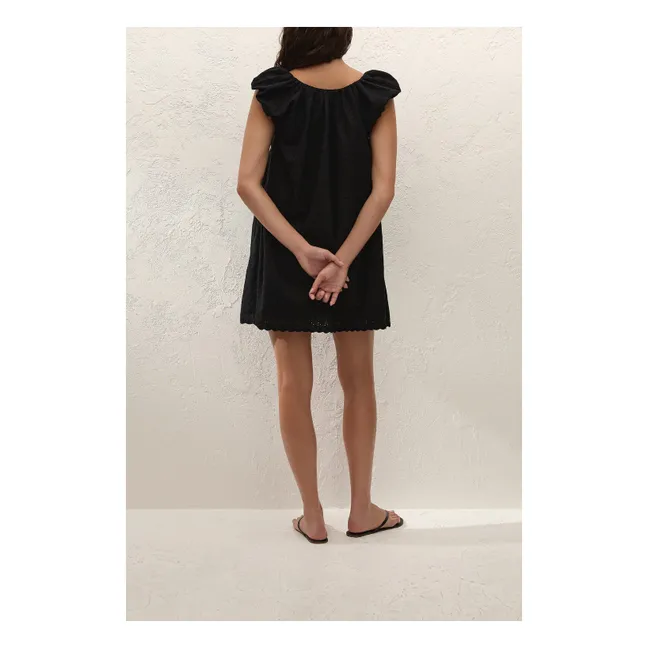 Robe Clementina Coton | Noir