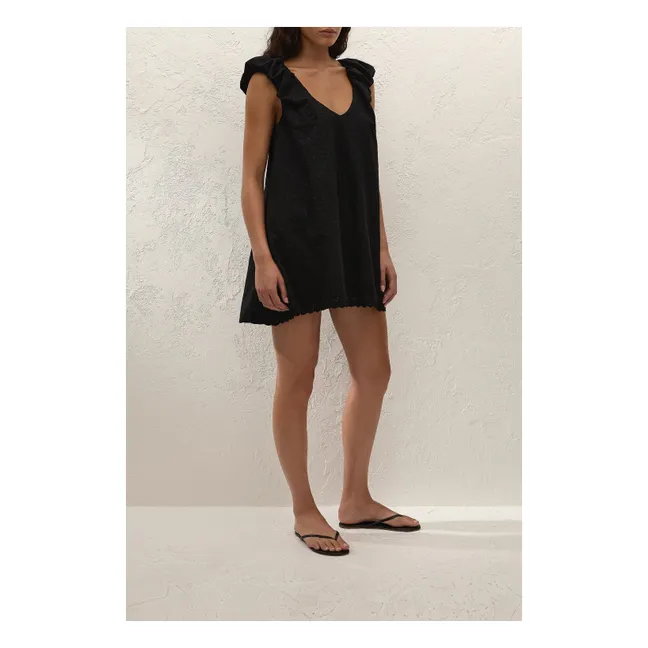 Robe Clementina Coton | Noir