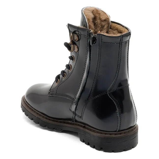 Boots Maia Lamb Vernies | Noir