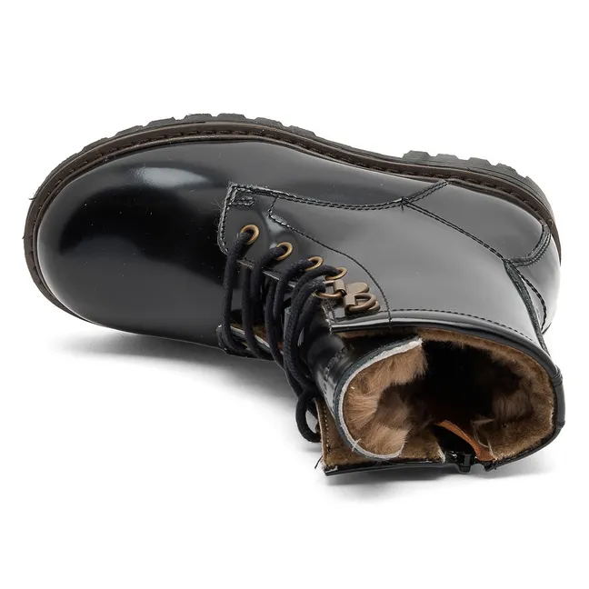 Boots Maia Lamb Vernies | Noir
