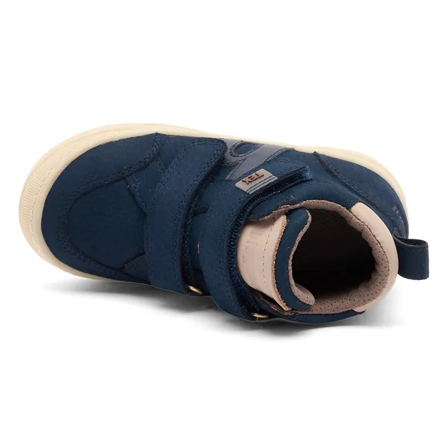 Baskets Scratchs Dylan Tex | Bleu marine