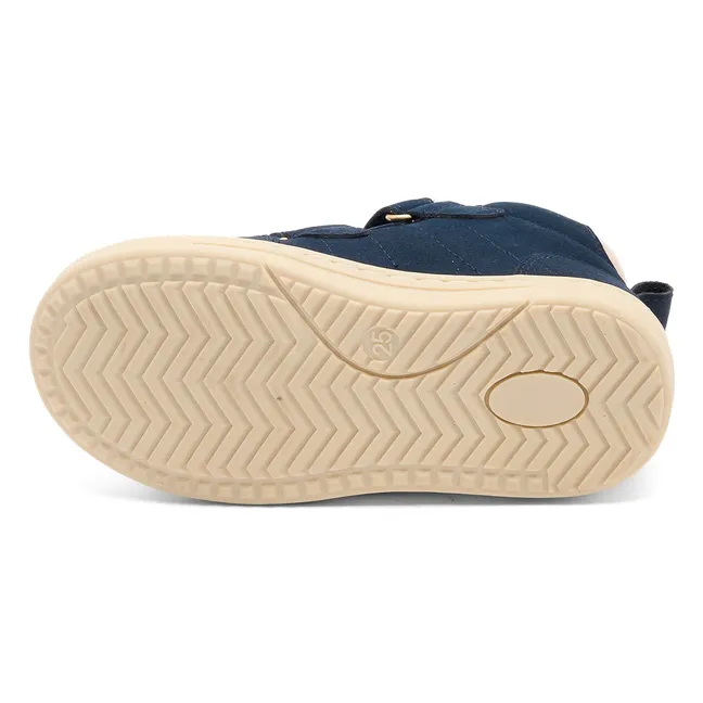 Baskets Scratchs Dylan Tex | Bleu marine