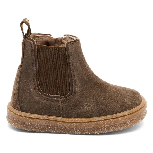 Phillip Lamb Suede Ankle Boots | Dark Brown