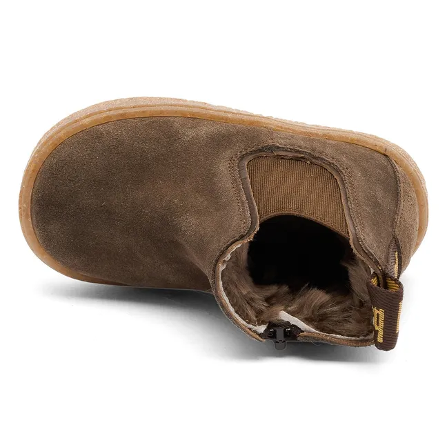 Phillip Lamb Suede Ankle Boots | Dark Brown