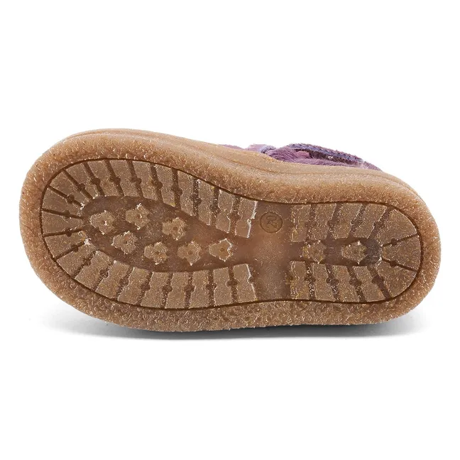 Siggi Lamb Ankle Boots | Purple
