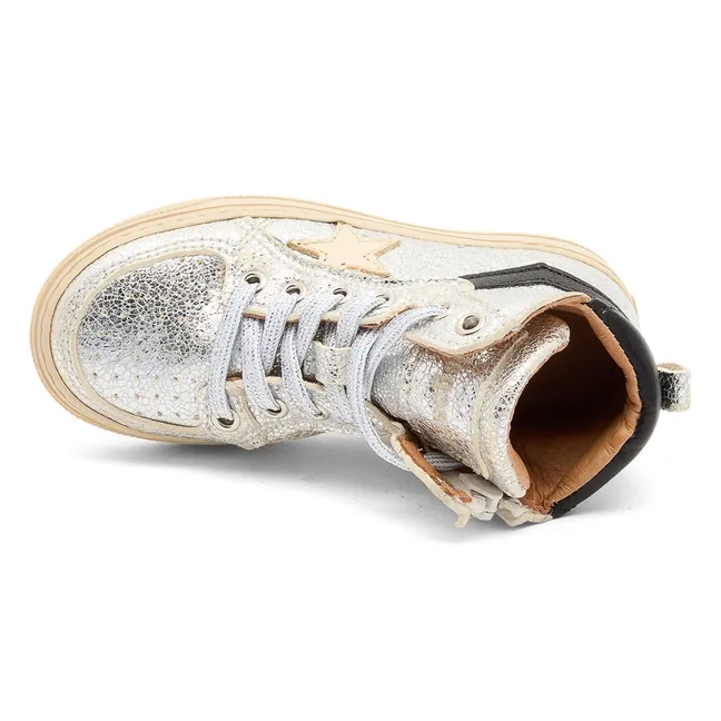 Baskets Isak | Argenté
