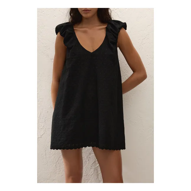 Robe Clementina Coton | Noir