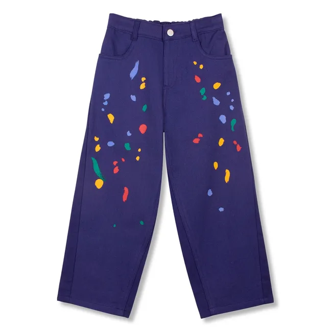 Soor Ploom - Nova Organic Cotton Denim Pants - Denim blue | Smallable